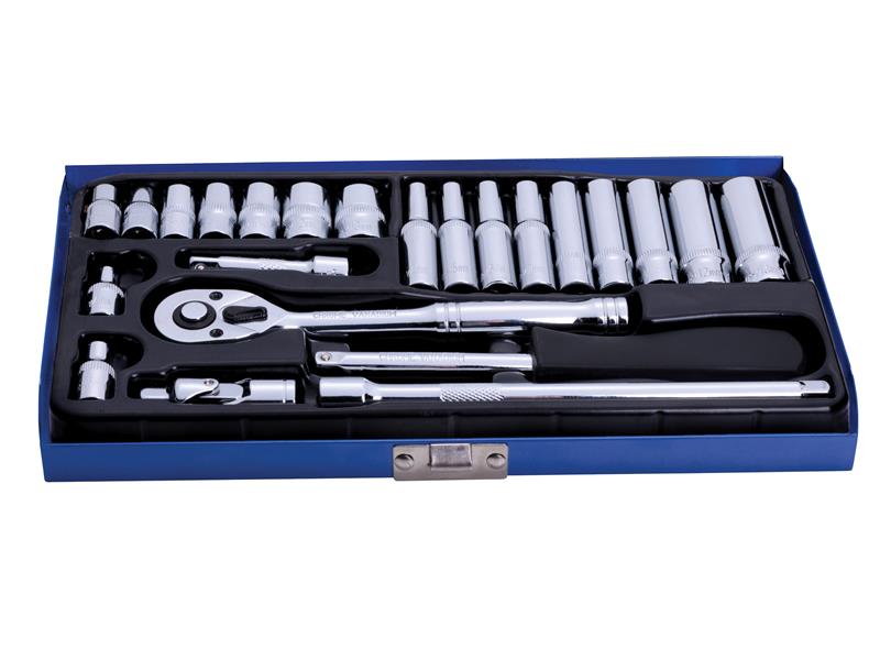 1/4in Metric Socket Set, 24 Piece – B/S1531