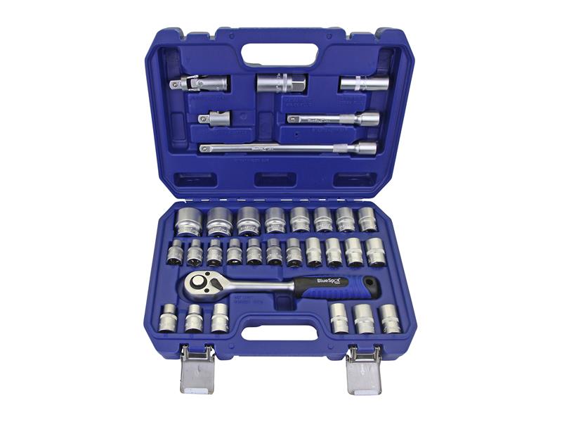 1/2in Hex & 12 Point Socket Set, 32 Piece – B/S1577