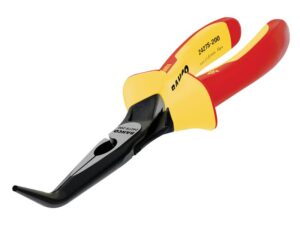 2427S ERGO™ Insulated Bent Nose Pliers 160mm (6.1/4in) – BAH2427S160