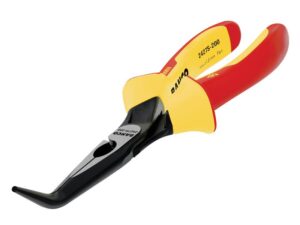 2427S ERGO™ Insulated 45° Bent Nose Pliers 200mm (8in) – BAH2427S200