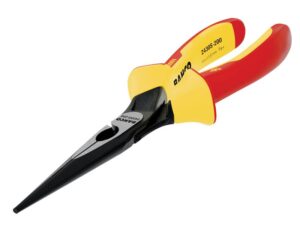 2430S ERGO™ Insulated Long Nose Pliers 200mm (8in) – BAH2430S200