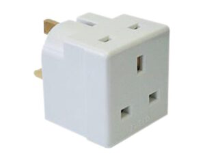 2 Way Adaptor 13A Fused – DCN5685NB