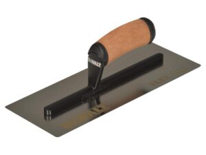 0.5mm FLEX Stainless Steel Flat Trowel, Leather Handle 12in – DDW2981