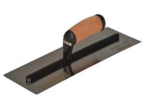 0.5mm FLEX Stainless Steel Curved Trowel, Leather Handle 14in – DDW2987