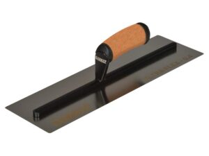 0.4mm FLEX Stainless Steel Flat Trowel, Leather Handle 16in – DDW2993