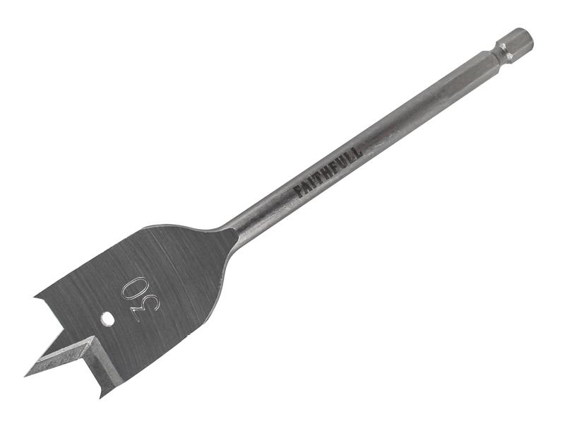 Flat Bit 30mm – FAIFB30E - Builders Superstore