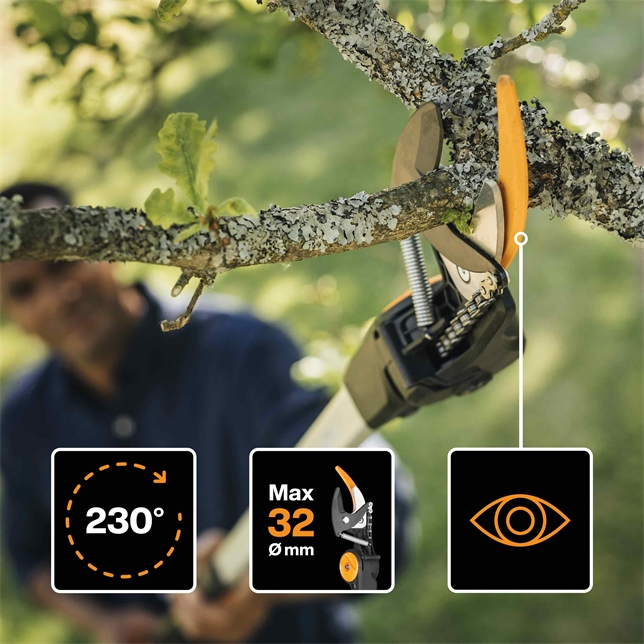 Upx86 Fiskars UPX86 PowerGear X Telescopic Tree Pruner – FSK1023624 ...