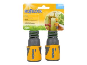 2050 Hose End Connector Plus for Ø12.5-15mm (1/2-5/8in) Hose (Twin Pack) – HOZ2050P25