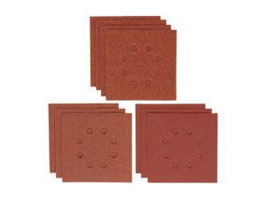 1/4 Punched Sanding Sheet Set, 10 Piece – IRWIW8083001