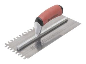 10mm Stainless Steel Square Notched Trowel DuraSoft® Handle – M/TM5779SSDH