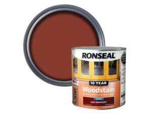 10 Year Woodstain Deep Mahogany 2.5 litre – RSL10WSDM25L