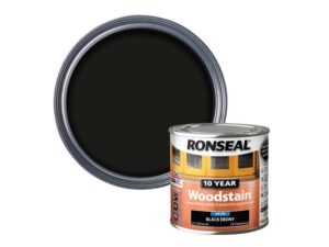 10 Year Woodstain Ebony 250ml – RSL10WSEB250