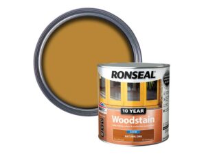 10 Year Woodstain Natural Oak 2.5 litre – RSL10WSNO25L