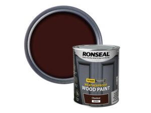 10 Year Weatherproof Wood Paint Chestnut Gloss 750ml – RSL38775