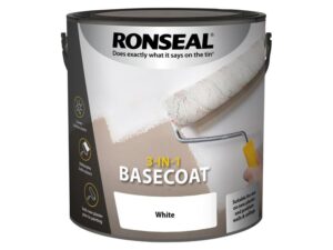 3-in-1 Basecoat White 2.5 litre – RSL39399