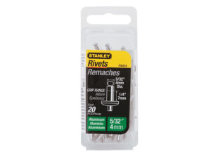 1-PAA54 Aluminium Rivets Medium 4 x 7mm Pack of 20 – STA1PAA54