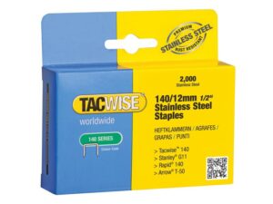 140 Stainless Steel Staples 12mm (Pack 2000) – TAC1220