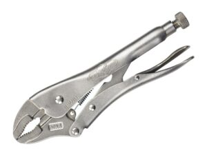 10WRC Curved Jaw Locking Pliers with Wire Cutter 254mm (10in) – VIS10WRC