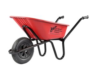 120L Ranger Heavy-Duty HDPE Wheelbarrow - Pneumatic – WALRANHDRP