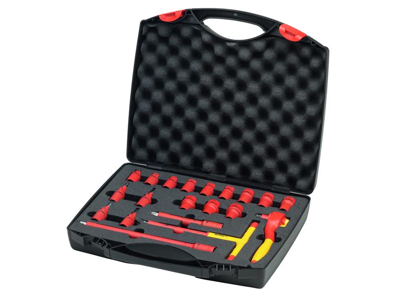 Insulated Rachet Set Insulated 3/8in Ratchet Wrench Set, 21 Piece (inc. Case) – WHA43023 ...