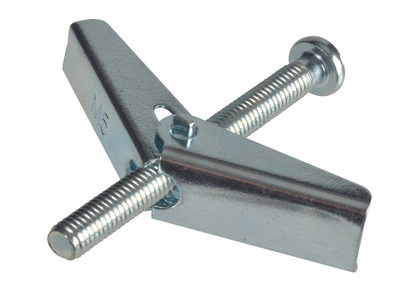 Plasterboard Spring Toggle M5 x 50mm Bag 10 – FORTOG550M - Builders ...