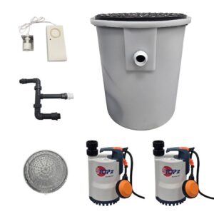 Basement Sump Pump System – Twin Pump – Cellar & Basement Flood Protection