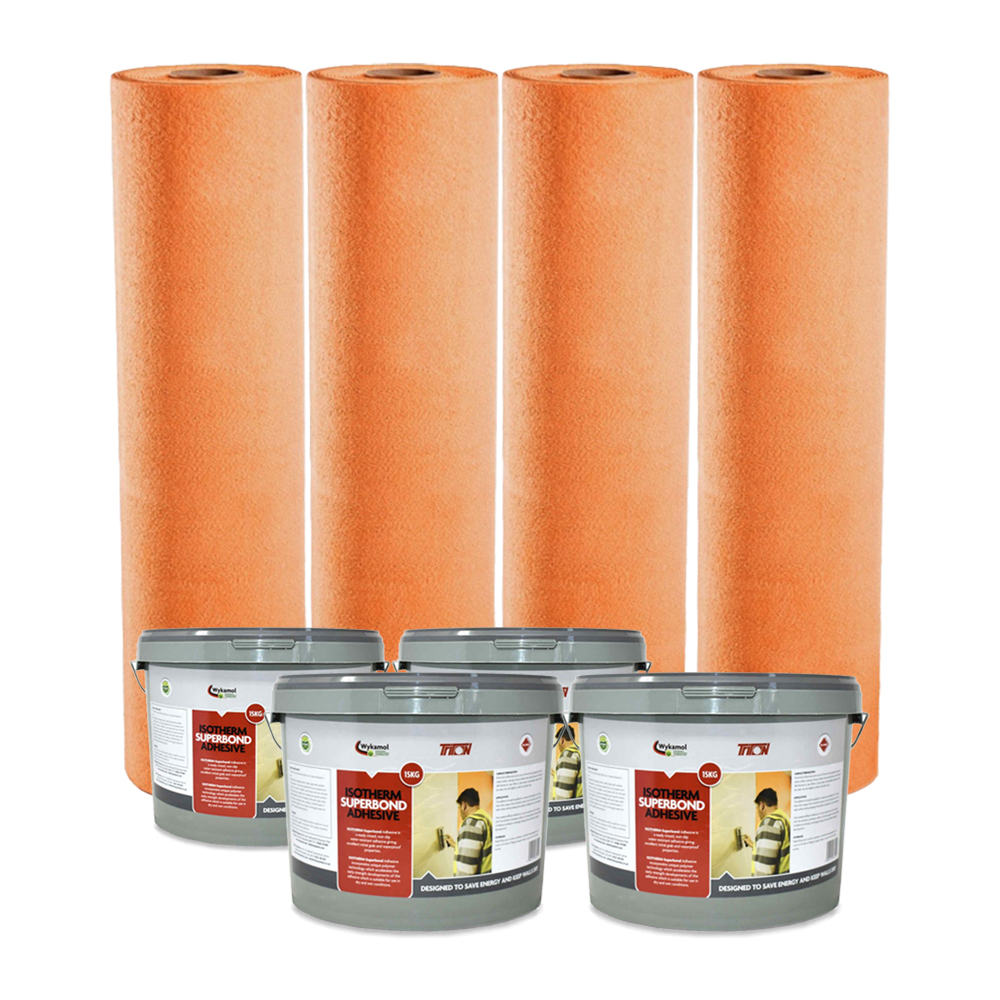 ISO-THERM Internal Wall Insulation Kit 21.375m² (4 Pack) – Thin Thermal Insulation