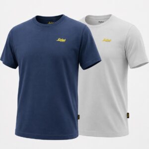 Snickers Classic T-Shirt Twin Pack - Deep Blue / Ice Grey