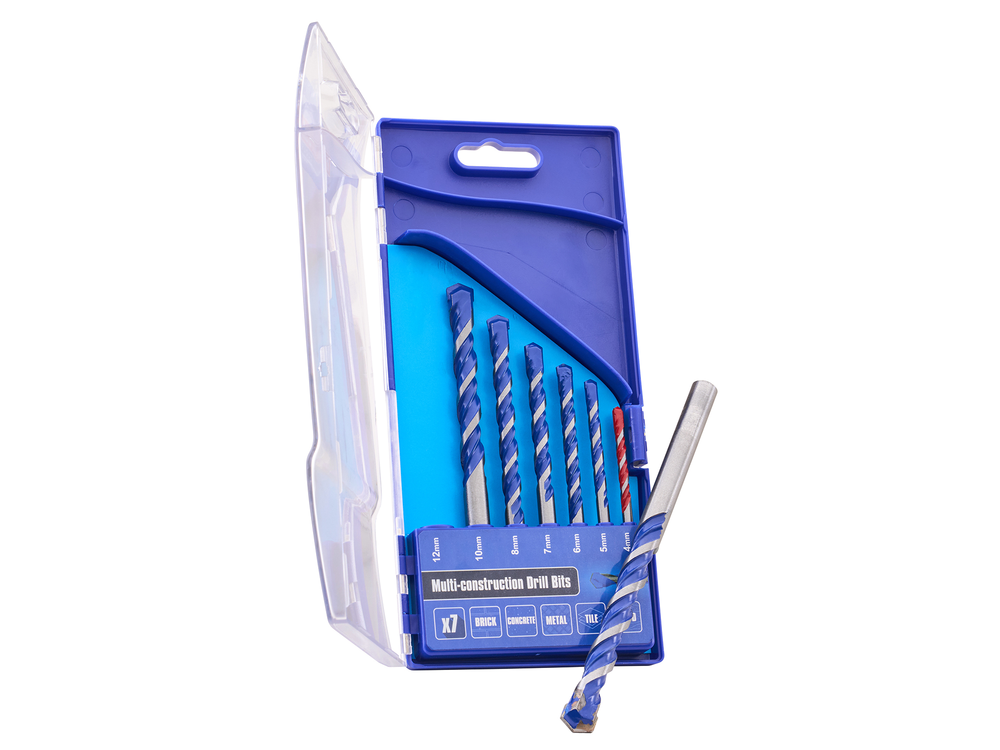 Faithfull 7 Piece Multi-Construction Drill Bit Set - XMS26DRILL7