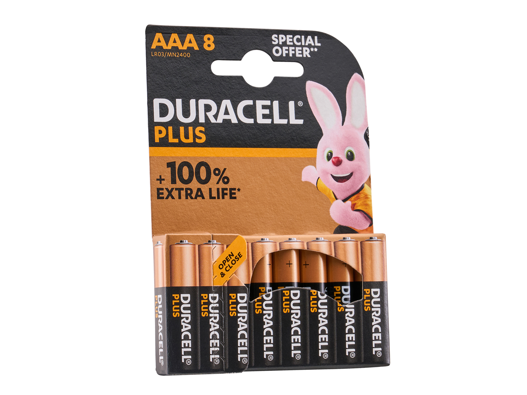 Power Boost Battery Special Offer AAA x 8 S30952 - XMS26DURAAA