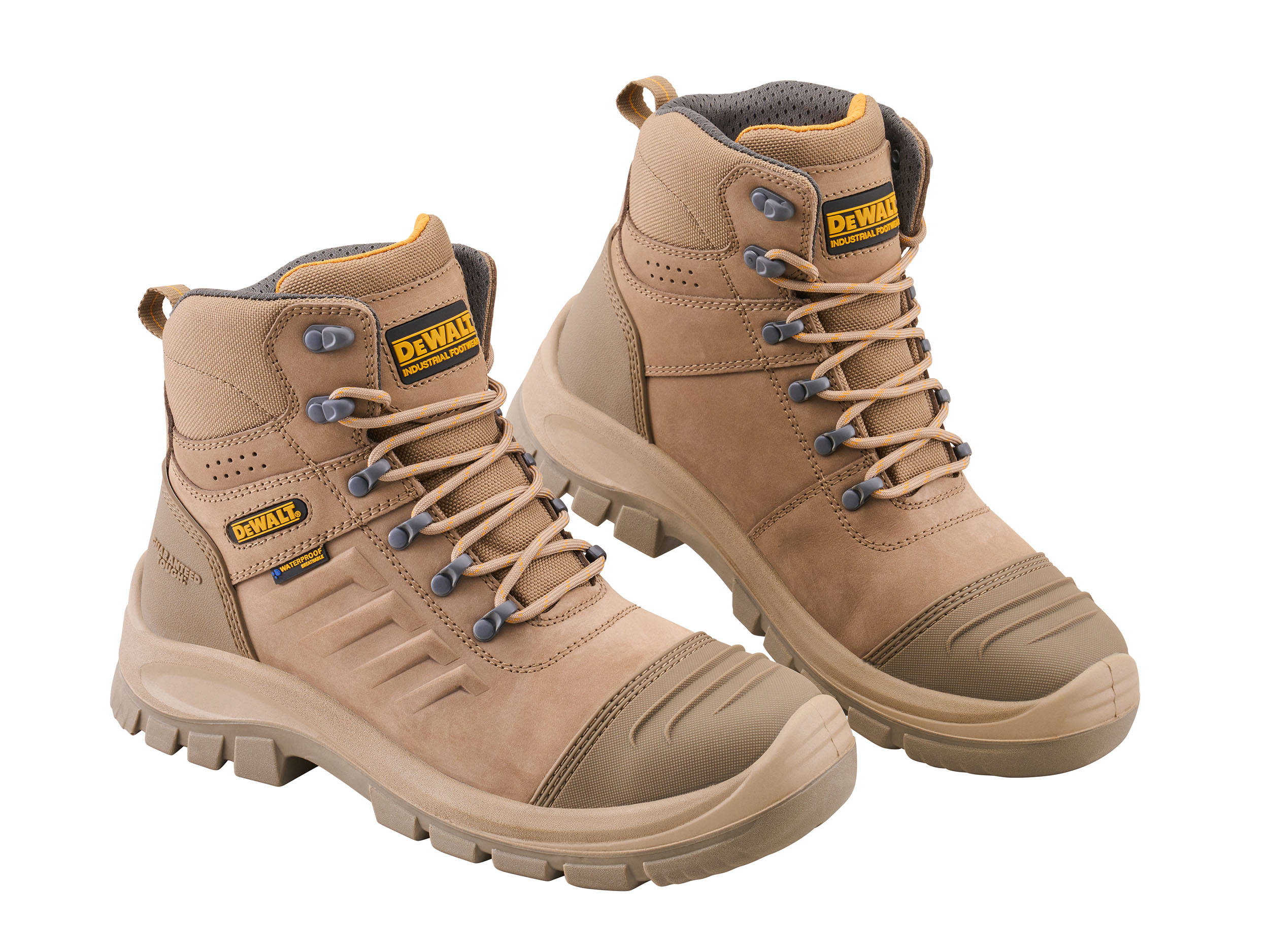 DeWalt Stone Waterproof Work Boots - Size 7 - XMS26SNOW7