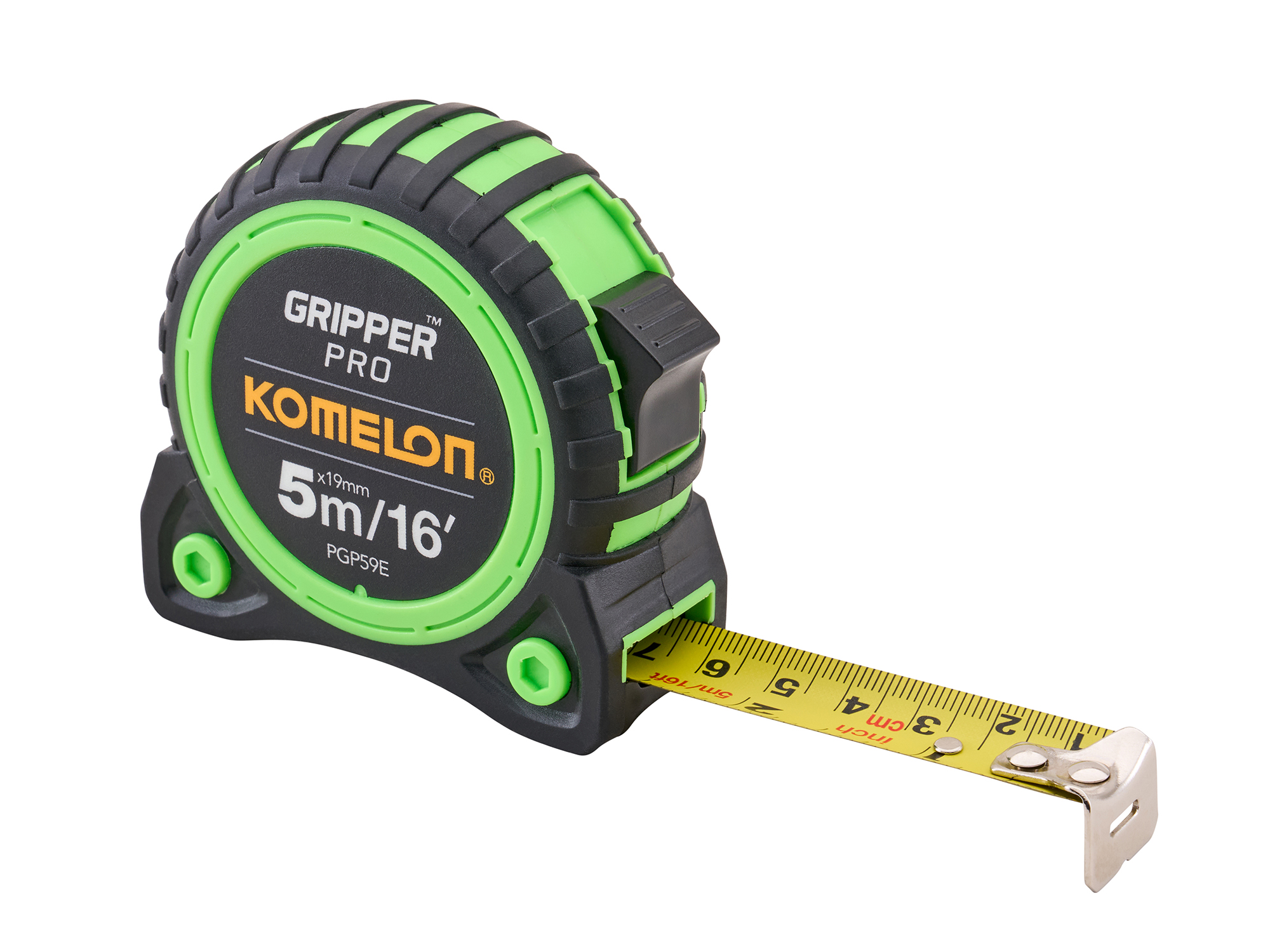 Komelon 5m (16ft) Hi-Vis Gripper Tape - XMS26TAPE5