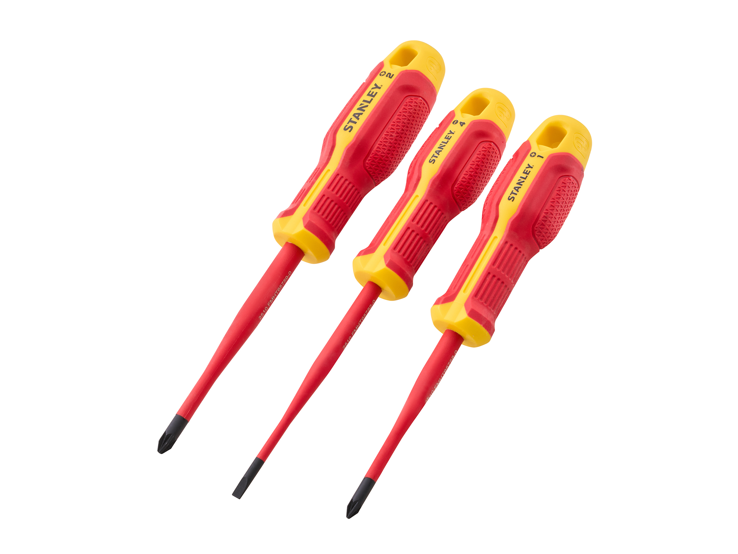 Stanley 3 Piece VDE Screwdriver Set - XMS26VDE3PCE