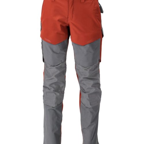 Mascot 22379 Trousers Autumn Red / Stone Grey