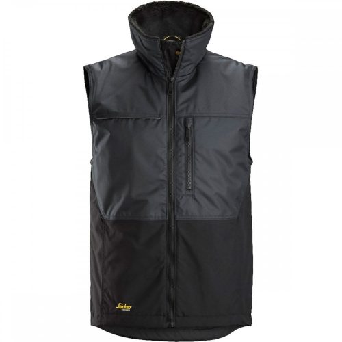 snickers-4548-allroundwork-winter-vest-Grey Black